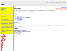 Tablet Screenshot of nisu.org